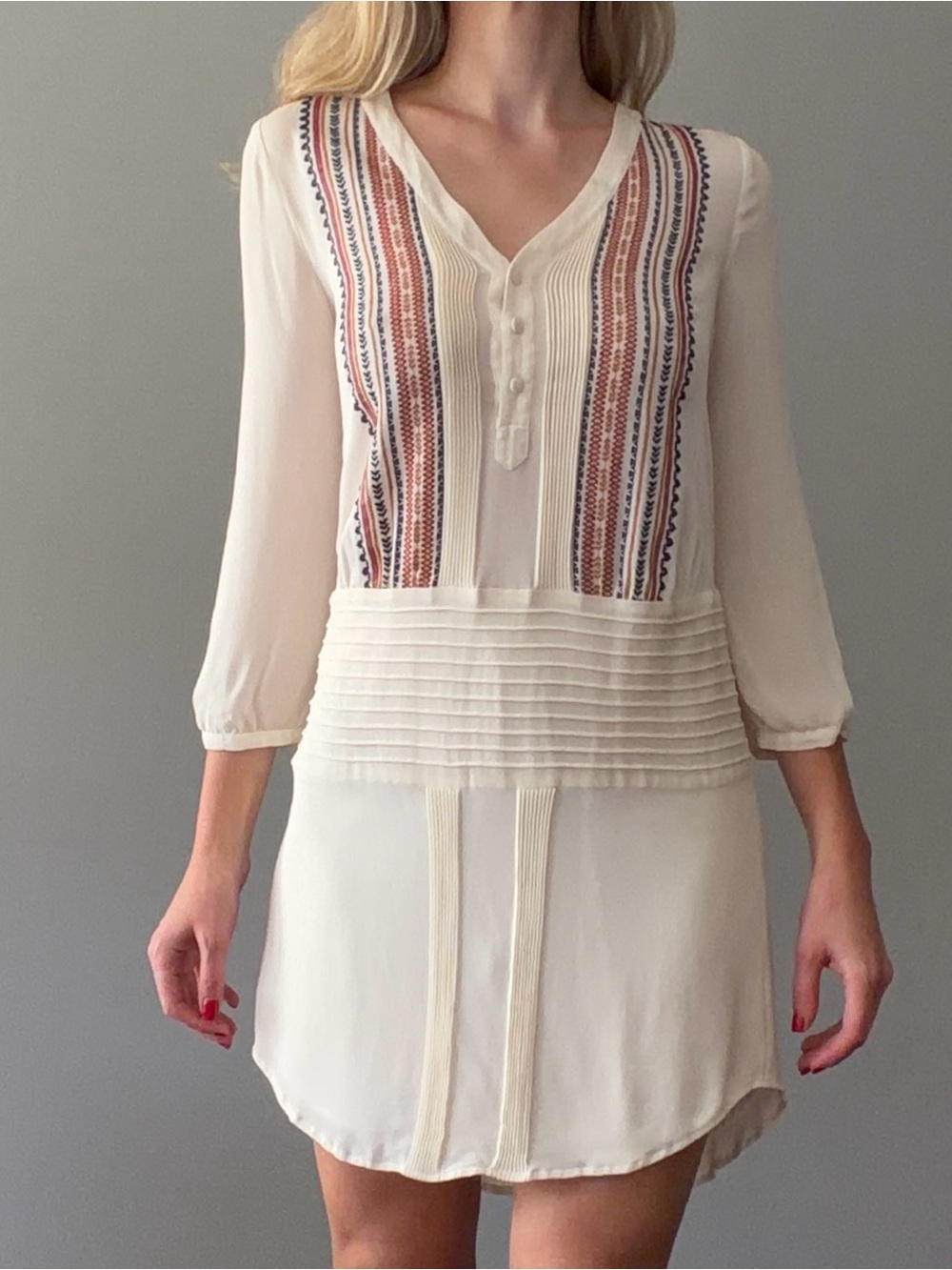 Silk Shirtdress